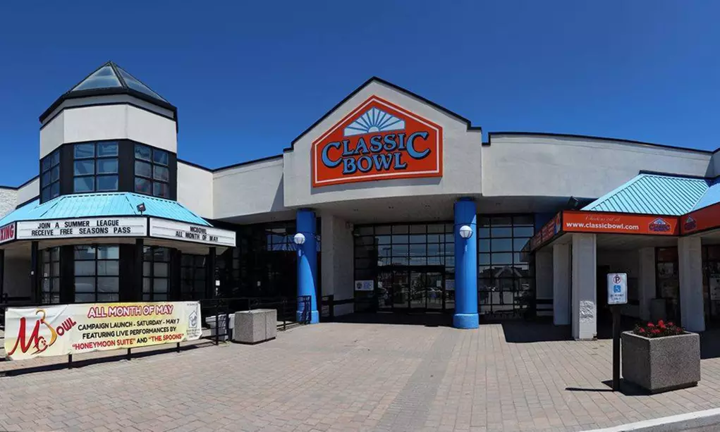 C$30 for Two-Hour Bowling Outing for Up to Six with Shoe Rental at Classic Bowl (Up to C$95.92 Value) - Second Medium