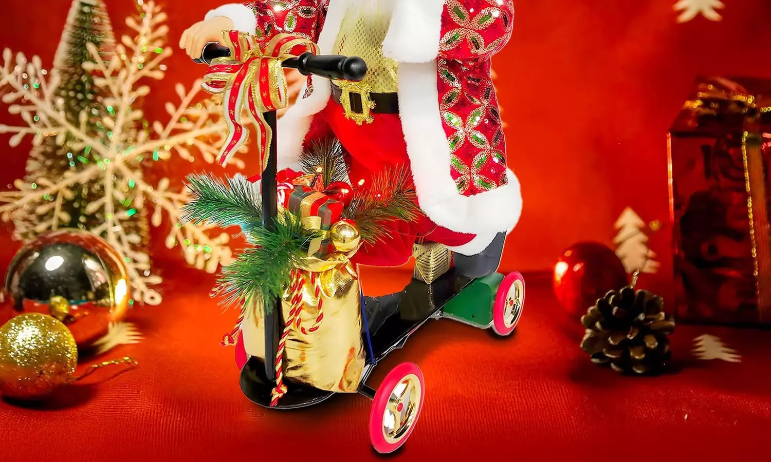 Figuras de decoración navideñas luminosas y animadas de Avilia