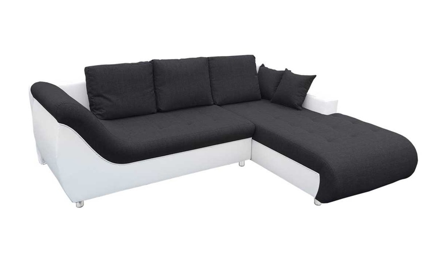 Image 8: Four-Seater Sofa Bed with Storage