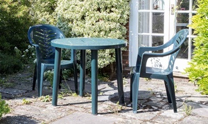 Outdoor Table and Four Chairs Set