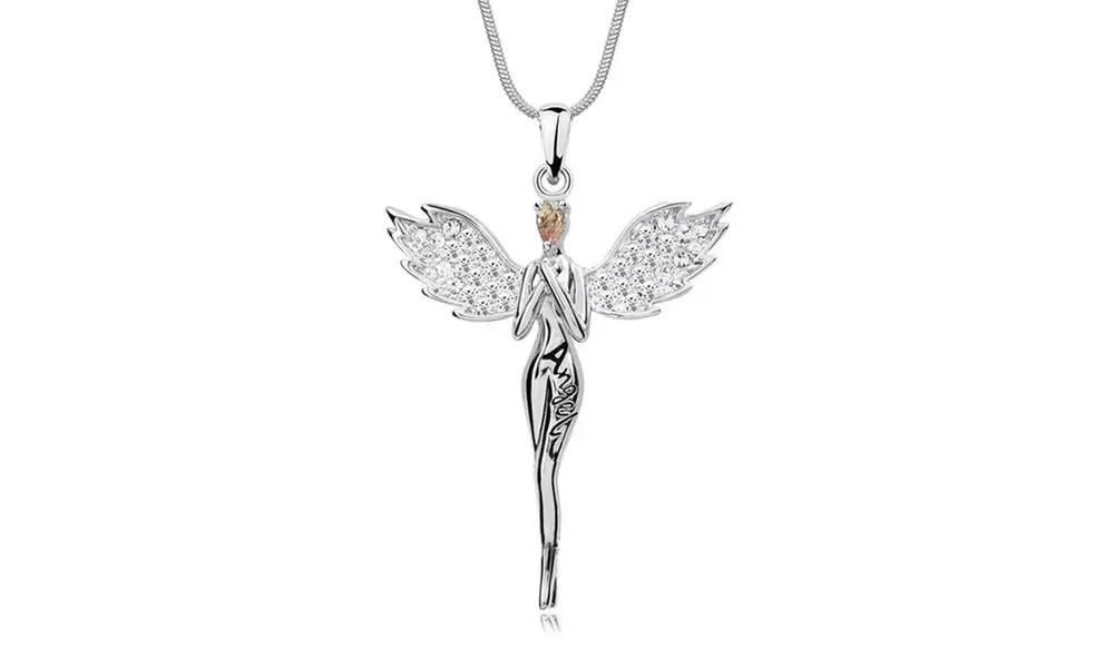 Ketting met beschermengel-hanger