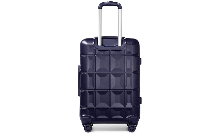 Image 23: One or Four Lightweight Hard Shell ABS Suitcases with TSA Locks