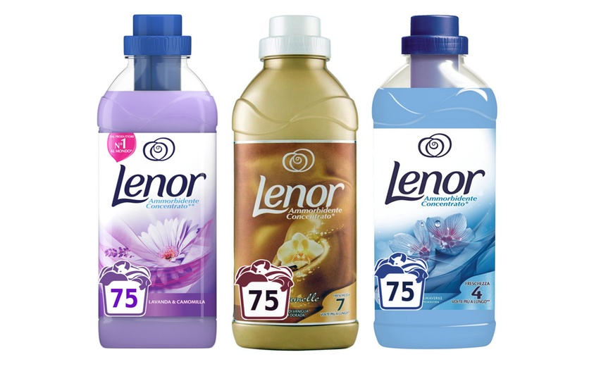 Image 1: Pack de 3 ou 6 adoucissants Lenor