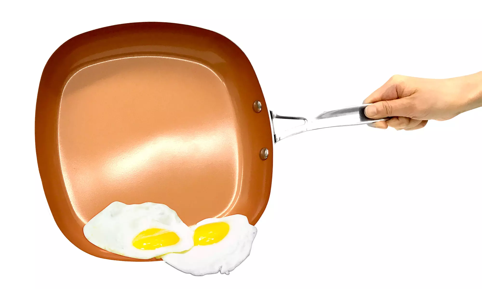 Gotham Steel Deep Square Nonstick Copper Frying Pan – As Seen on TV - Primary Image