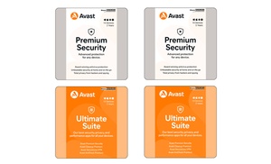 Avast Premium Security & Ultimate Suite (10 Devices, 2–3 Years)