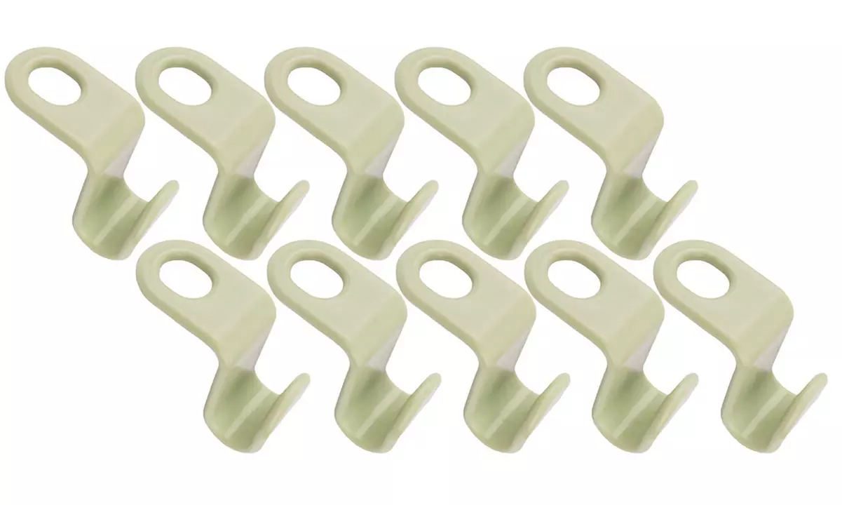 Four-Pack of Space Saving Clothes Hanger Connector Hooks