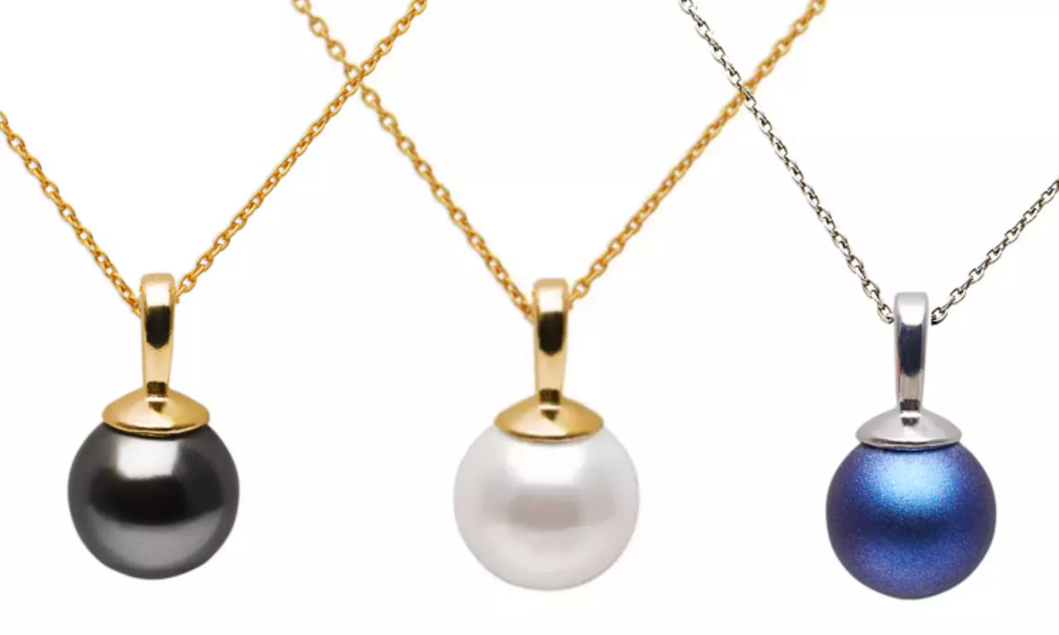 Collier en argent 925 et perles en cristal autrichien