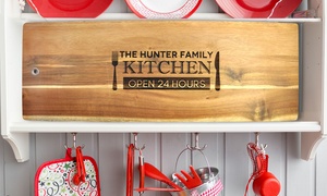 Personalised Cutting Board from Photobook Shop