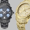 Image 8: JBW Men's Jet Setter Diamond Watch