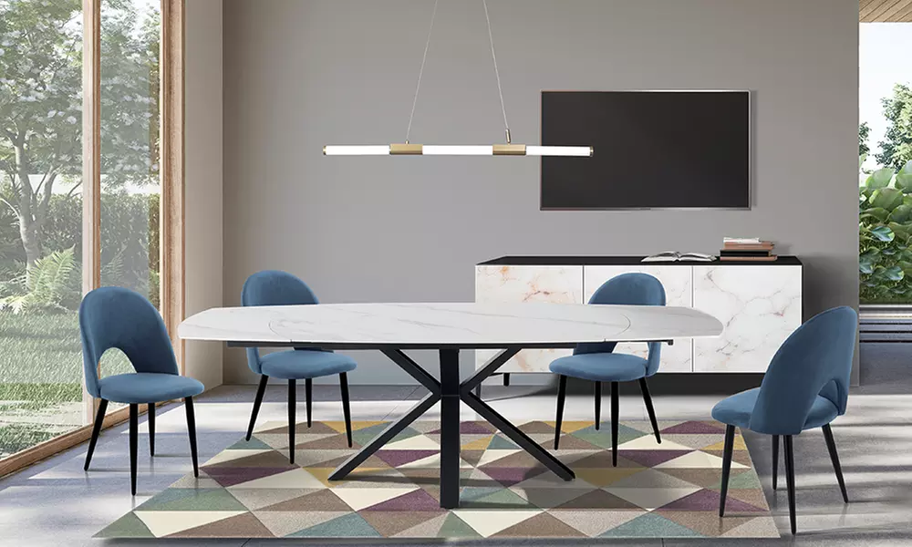 Mesa extensible de Oreste Luchetta