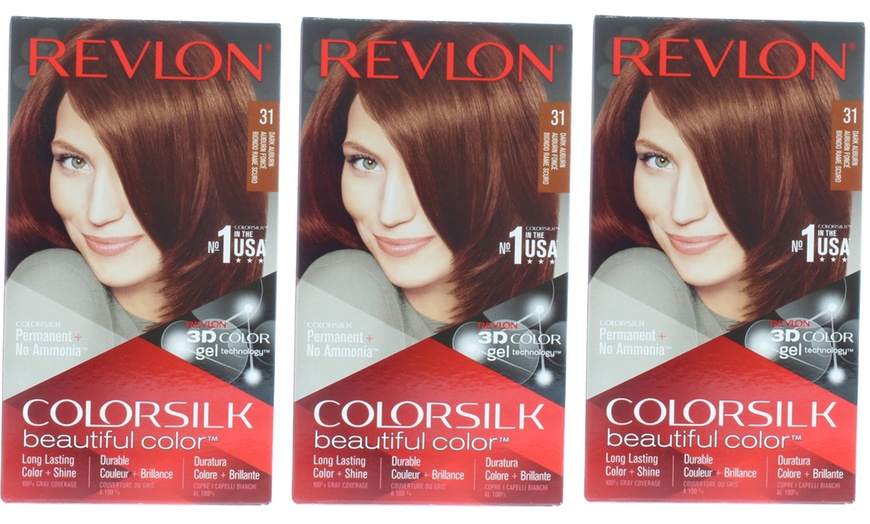 Image 5: Revlon Colorsilk Permanent Hair Colour Three-Pack