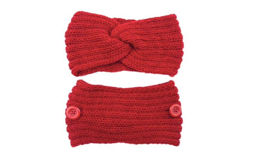 Image 11: Women's Knitted Headband