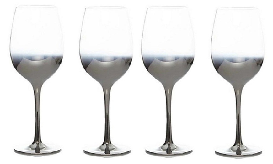 Image 6: Two, Four or Eight Aurora Wine Glasses