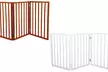 Freestanding Wooden Pet Gate - Second Medium