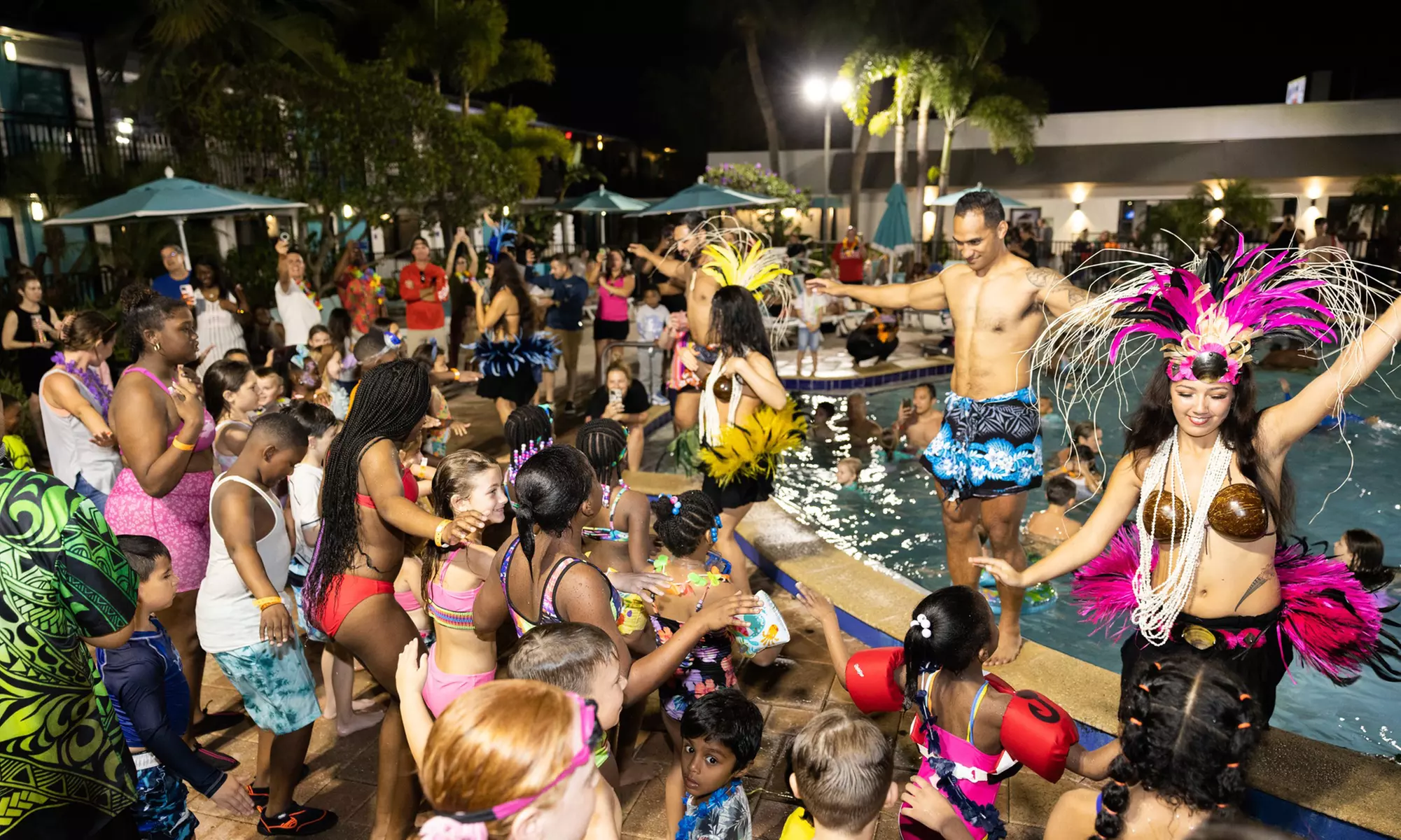 Summer Friday Frenzy: Luau & 54,000 sq. ft. Waterpark Excitement  for 1, 2 or 4 at CoCo Key Water Resort Orlando - Primary Image