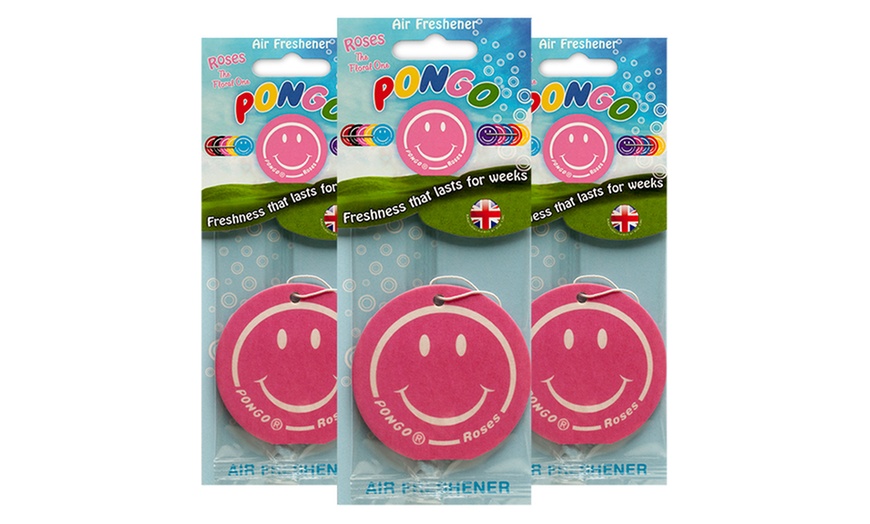 Image 14: Pongo Smiley Car Air Fresheners