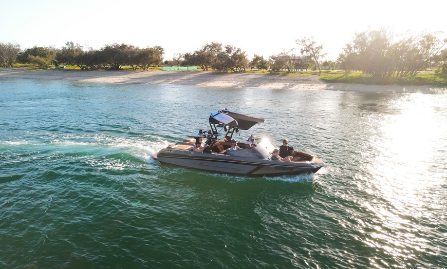 Image 2: Wake Surf, Scenic Cruise & Lunch – 1 to 8 People Adventure!