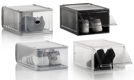 Set 2 Shoe box porta scarpe disponibile in 4 modelli