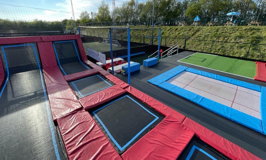 Image 5: Outdoor Trampoline and Inflatable Session