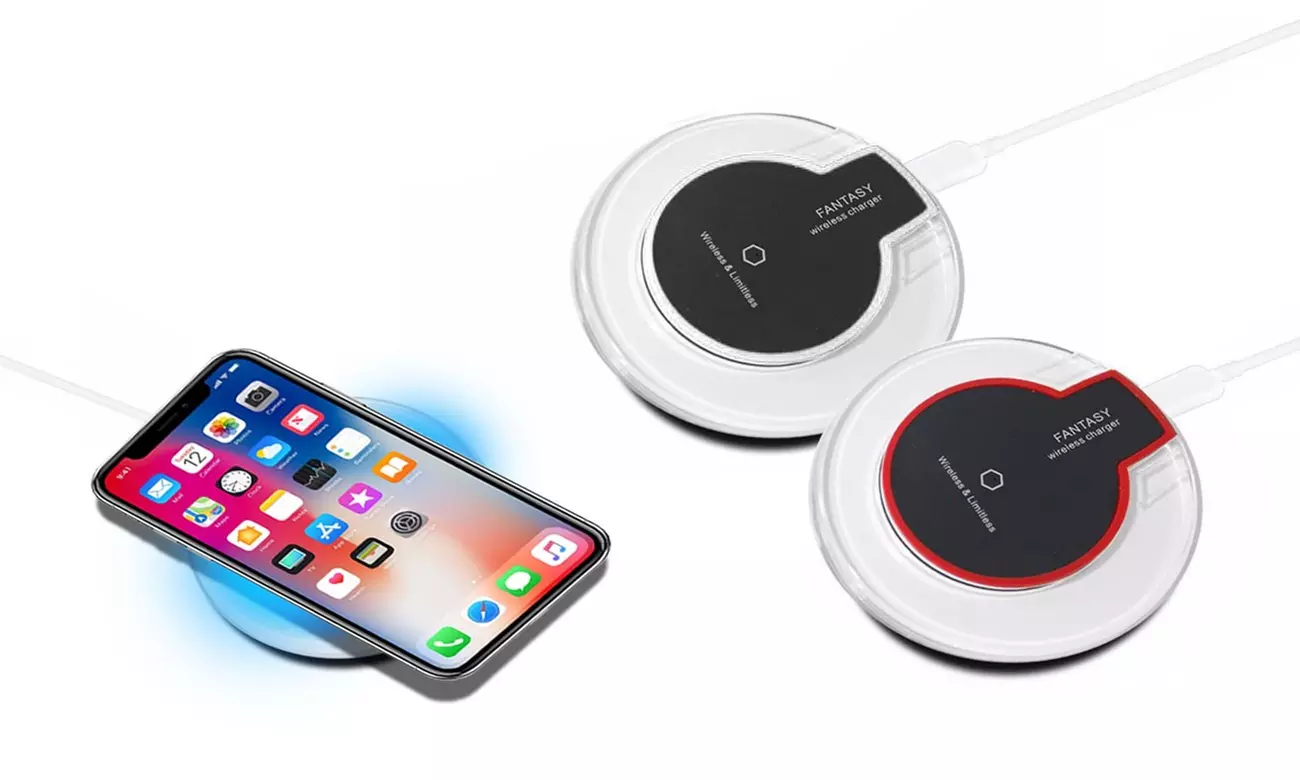 1 ou 2 chargeurs sans fil - compatible iPhone/Samsung disposant de la technologie Qi - Primary Image