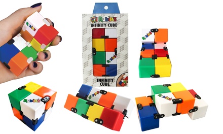 Toyzon Kids Kids' and Adults' Flip-and-Fold Rubik's Infinity Cube Toy ...