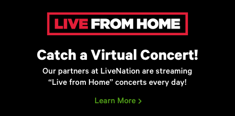 Live From Home! Catch a Virtual Concert.