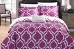 Utica Reversible 2-Tone Ikat Diamond Duvet Cover Set (3- or 4-Piece) - Second Medium