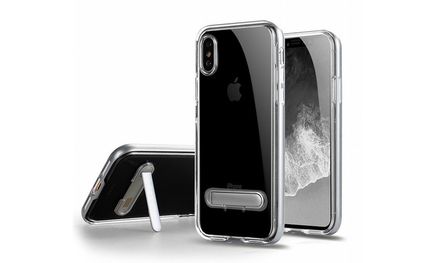 Image 23: Coque en TPU avec support intégré et 2 protecteurs d'écran