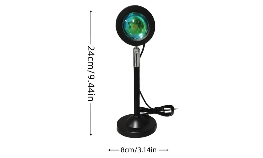 Image 9: 16-Colour LED Sunset Projection Lamp 