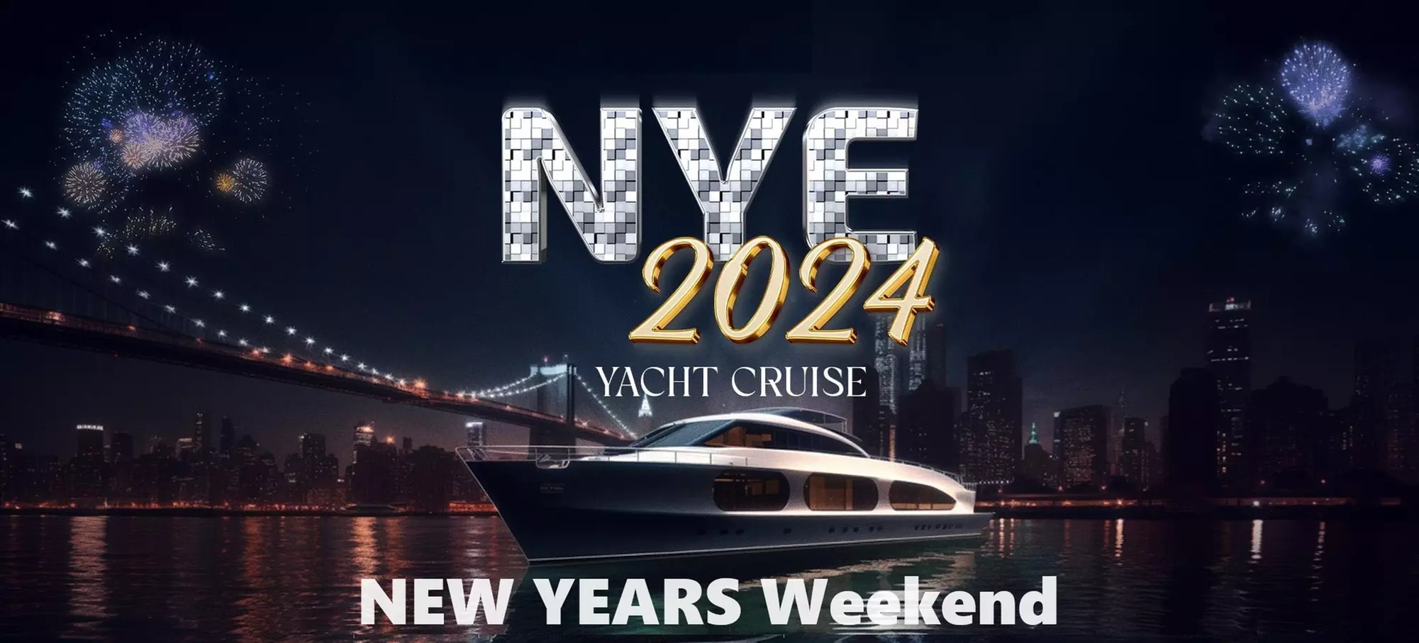 One General Admission Ticket to New Year's Eve Weekend Party Cruise (Up to 70% Off) - Primary Image
