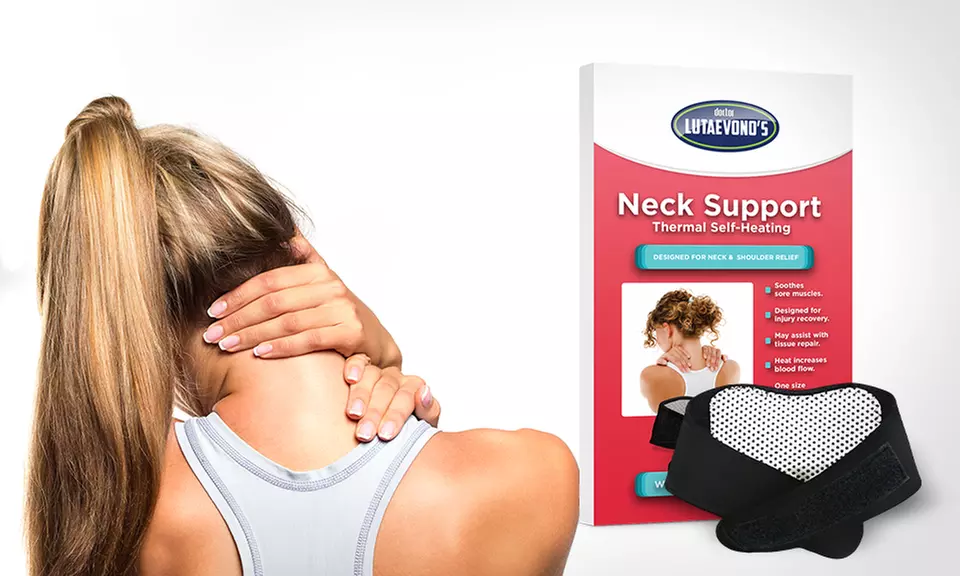 1x, 2x, 3x oder 4x Dr. Lutaevono's Thermo-Halsmanschetten zur Unterstützung des Nackens - Primary Image