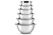 Stainless Steel Mixing Bowl, Measuring Cup, and Measuring Spoon Set (14-Piece) - Second Medium