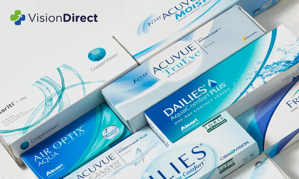 Toward Contact Lenses, Solution and Eye Drops from Vision Direct - Primary Image