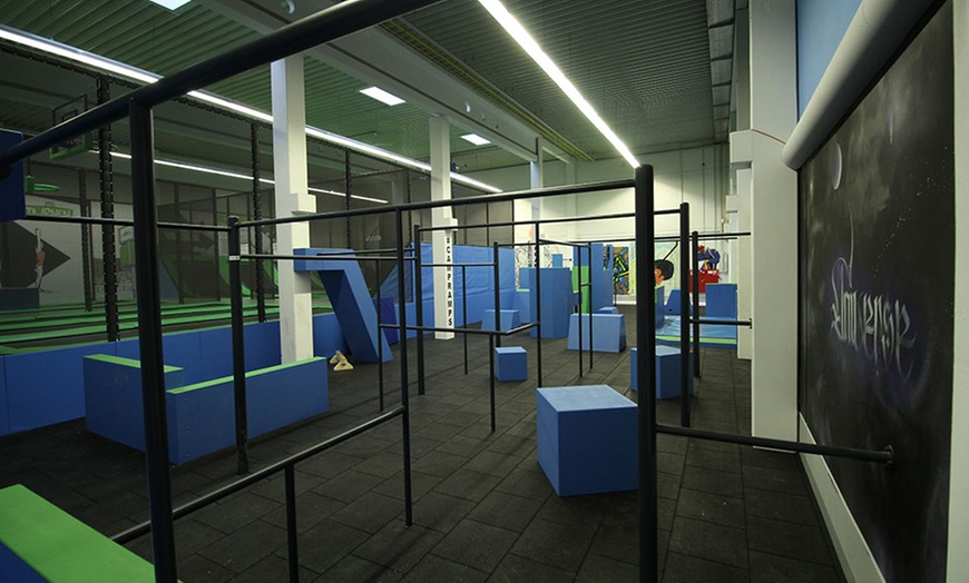 Image 6: Trampolin inkl. Parkour