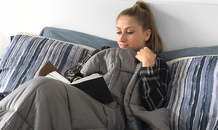 Discover soothing weighted blankets for stress relief