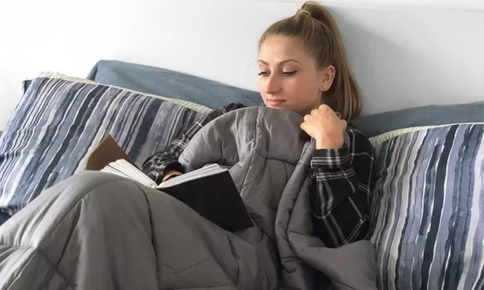 Experience Density Comfort's soothing weighted blankets offering up to 39% off for ultimate stress relief and relaxation - Primary Image