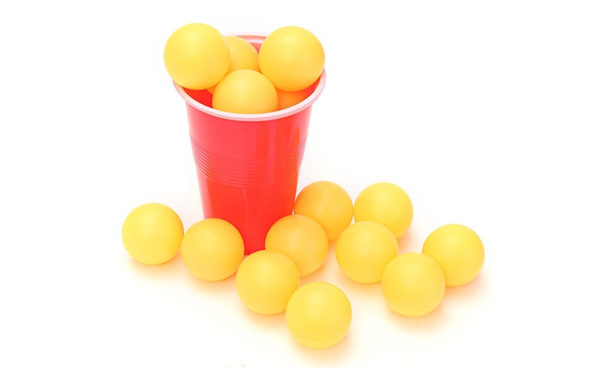 Image 2: 36-Piece Beer Pong Set