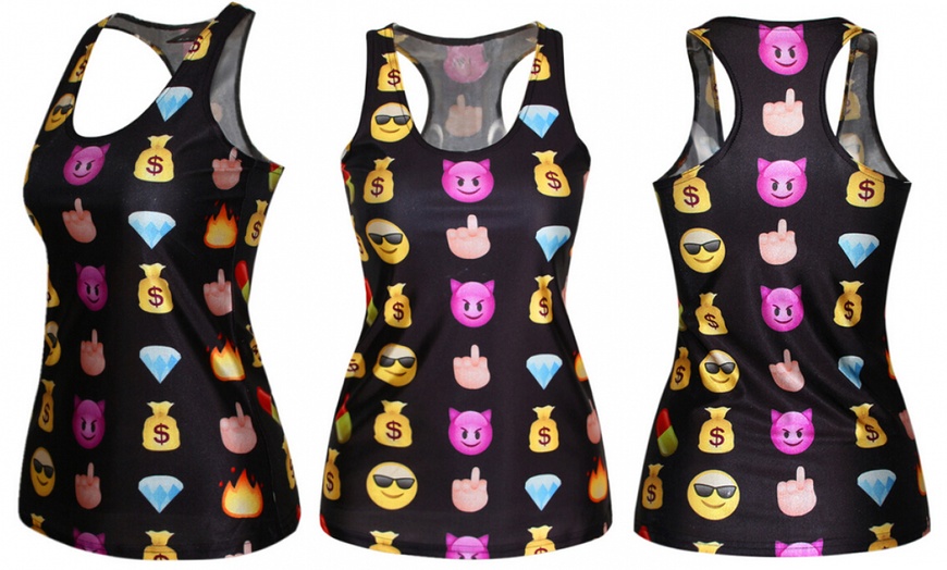 Image 2: Women’s Emoji Vest 