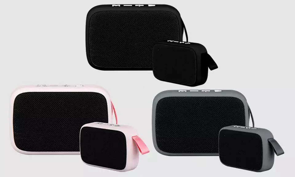 1x oder 2x kabelloser Mini-Lautsprecher mit Bluetooth-Funktion in der Farbe nach Zufallsprinzip - Primary Image