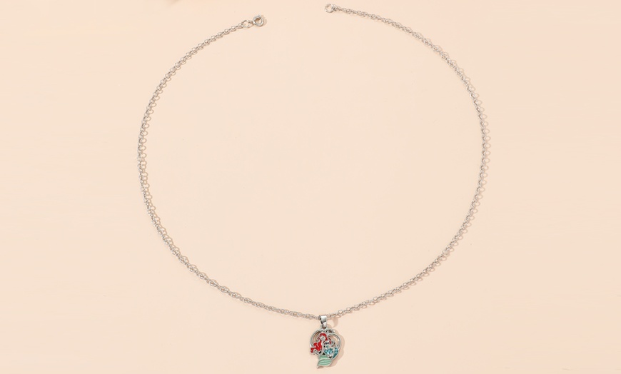 Image 3: The Little Mermaid Ariel Pendant Necklace