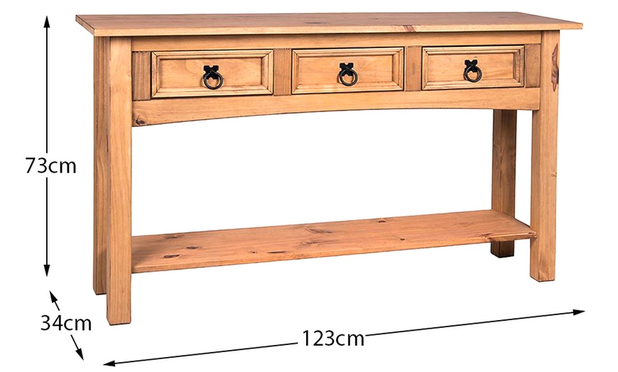 Image 20: Corona Console Table