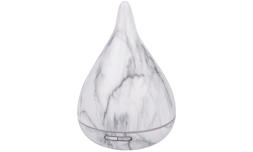 Image 8: Marble-Effect Diffuser with Oils