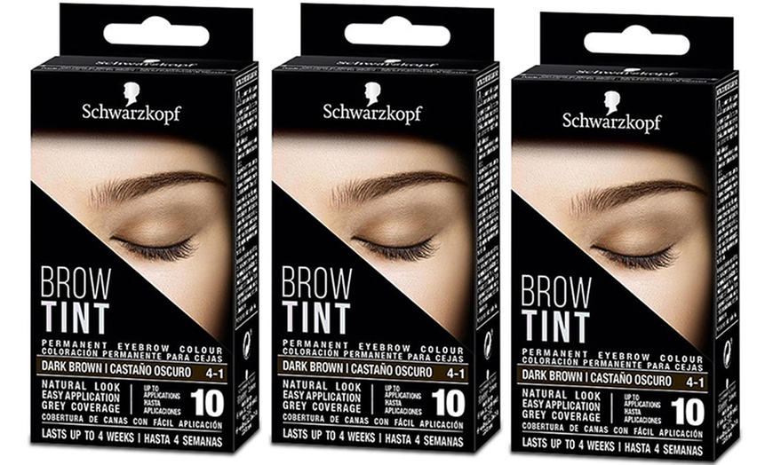 Image 8: 1, 2 ou 3 boîtes de teinture pour sourcils de Schwarzkopf