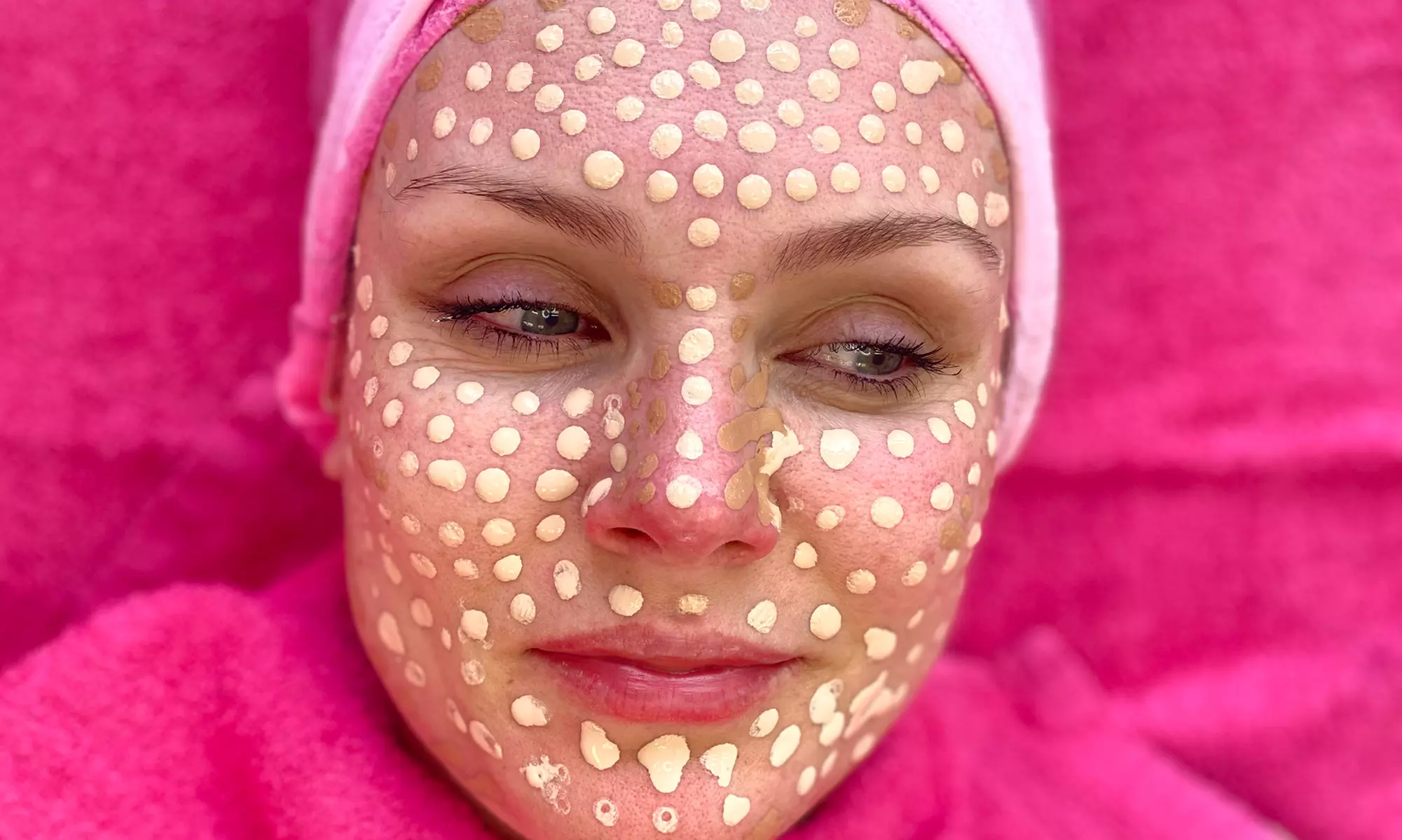 Reinigende Gesichtsbehandlung