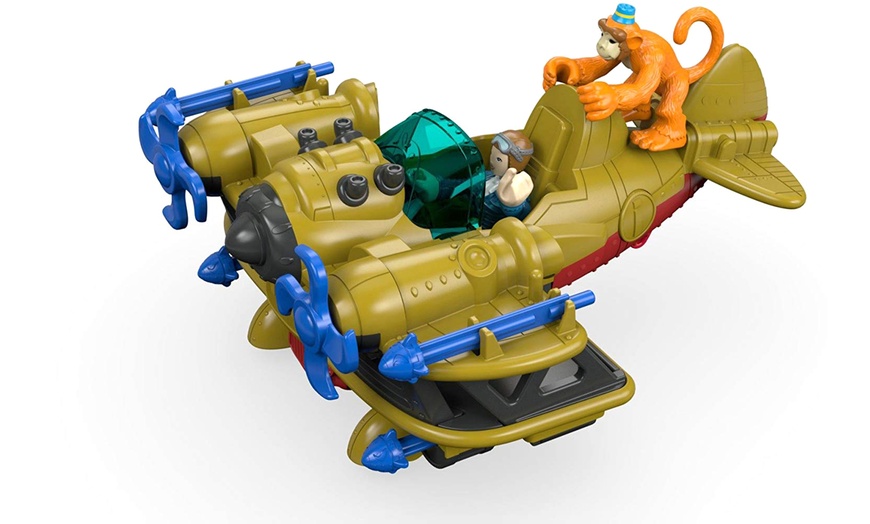 Image 7: Fisher-Price Imaginext Plane Toy