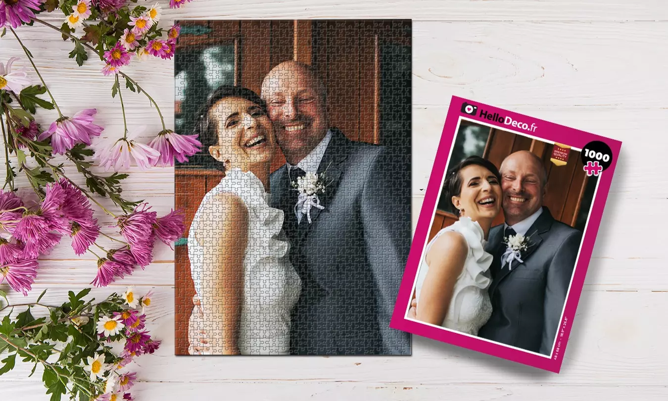 Puzzle photo avec Hello Deco