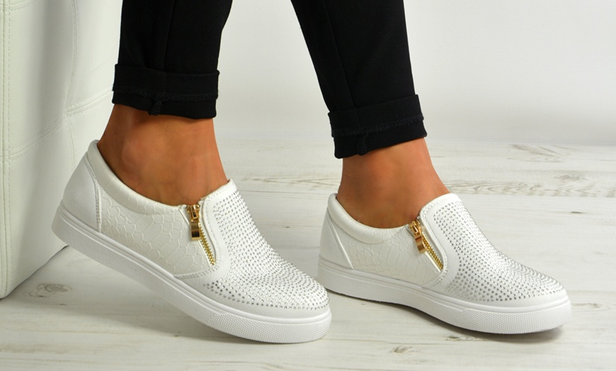 Image 21: Women's Slip-On Trainers