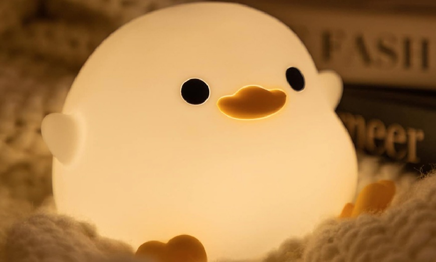 Image 7: USB Rechargeable Duck Design Desk Lamp