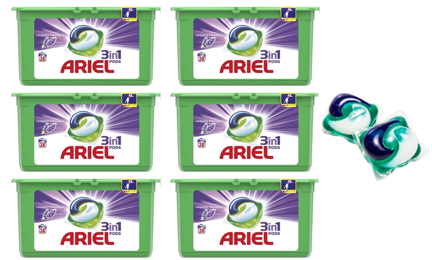 Image 1: Ariel Lavender Laundry Pods