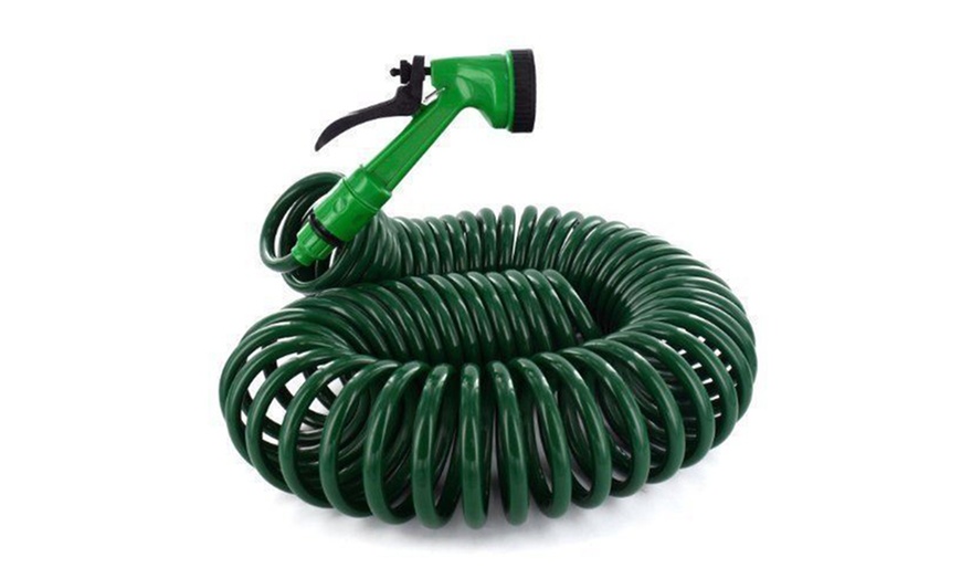 Image 3: 30m Coil Hose and Sprayer Set